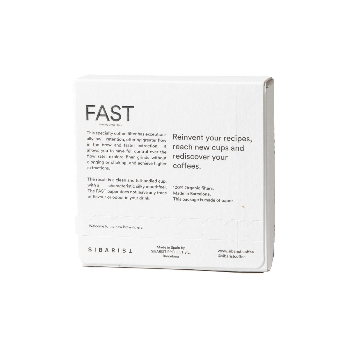 Sibarist: Filtros Fast Disc 63
